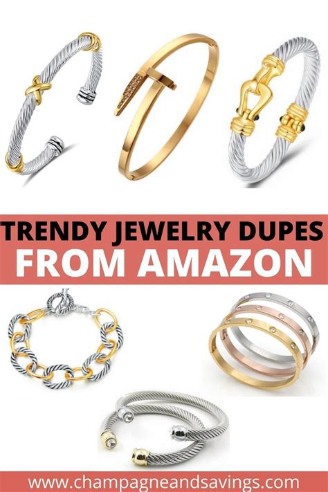 fendi bracelet dupe|amazon designer jewelry dupes.